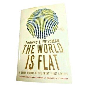 The World Is Flat By Thomas L. Friedman Updated & Expanded Release 3.0 Paperback